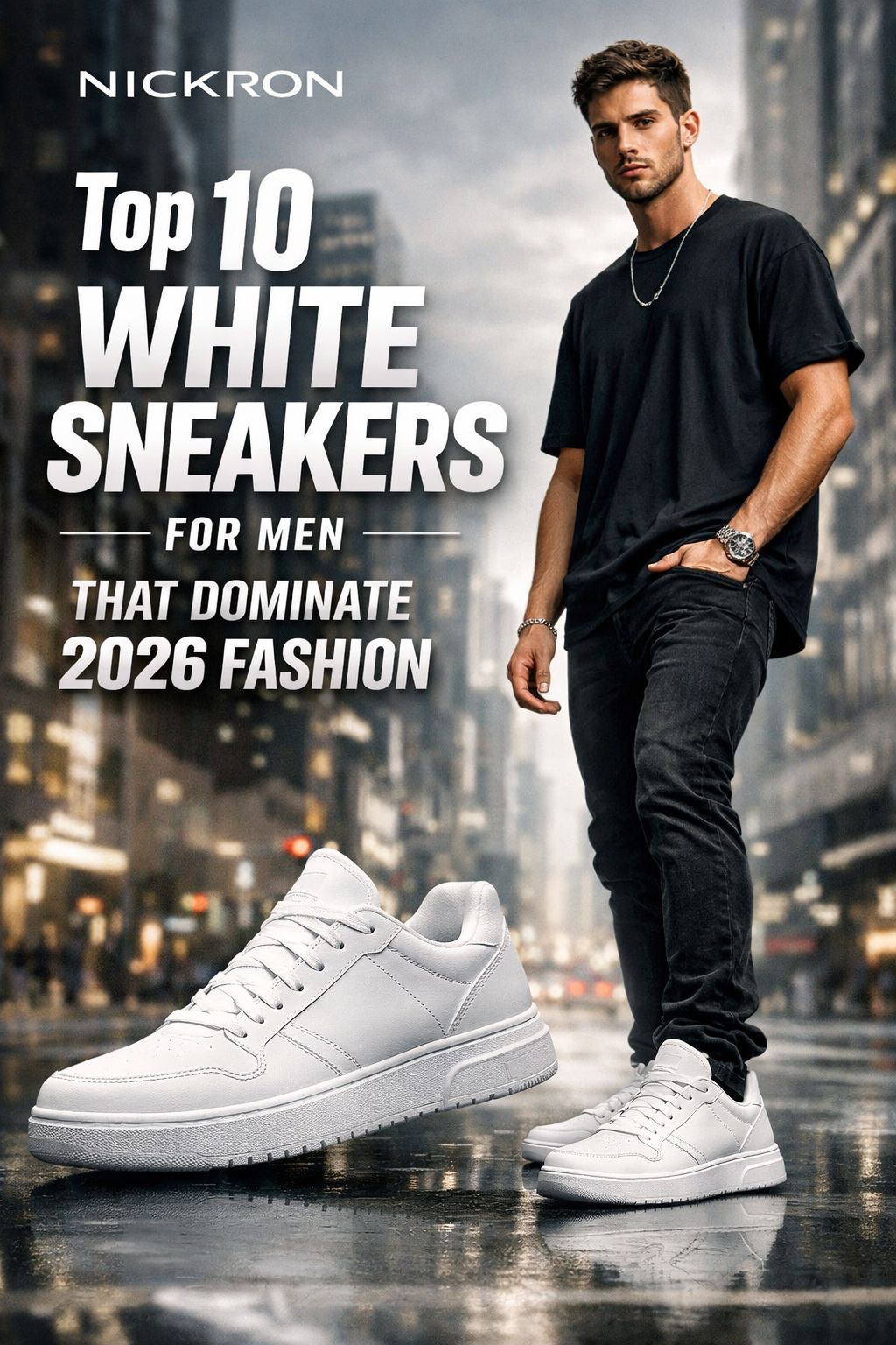 Top 10 White Sneakers for Men That Dominate 2026 Fashion